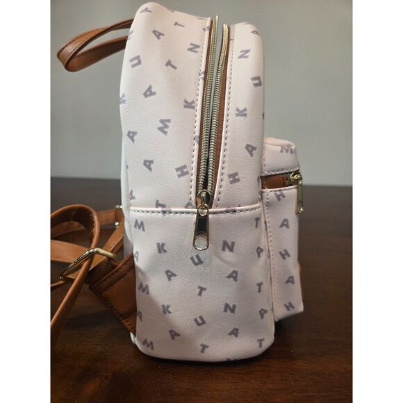 ​Disney Loungefly Lion King Hakuna Matata Mini Backpack Simba Pumbaa Timon Cream main image 10